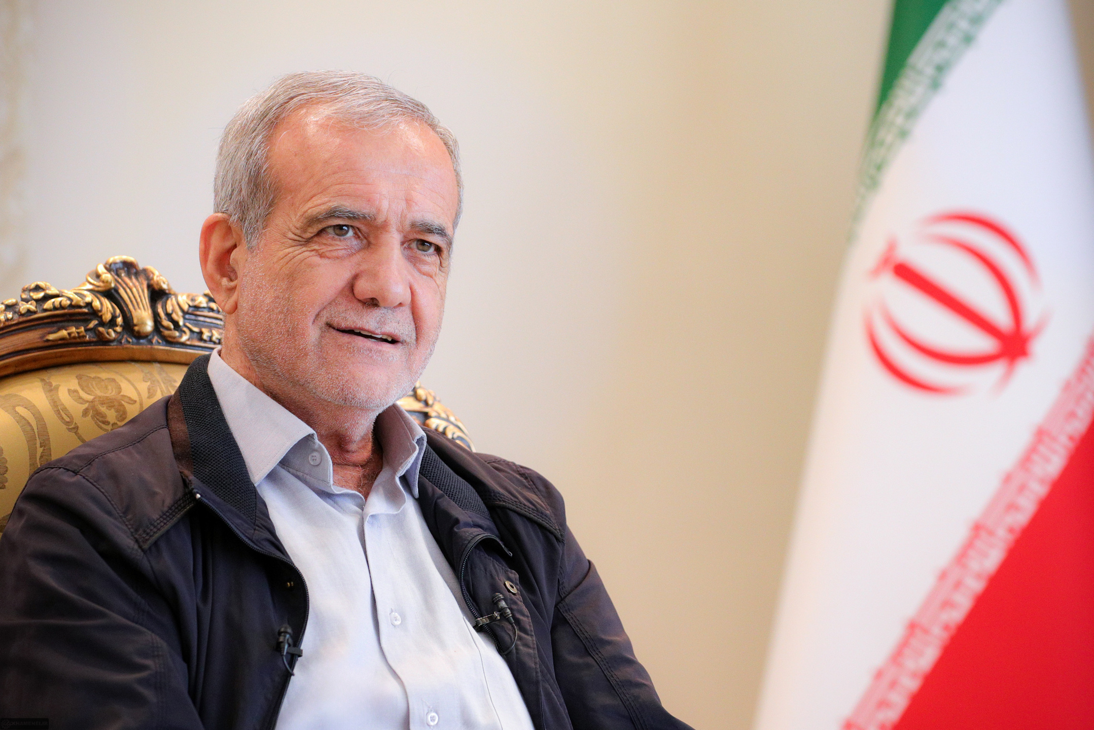 Iran's President Masoud Pezeshkian