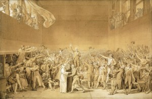 Tennis Court Oath; an important moment for the emergence of the political party