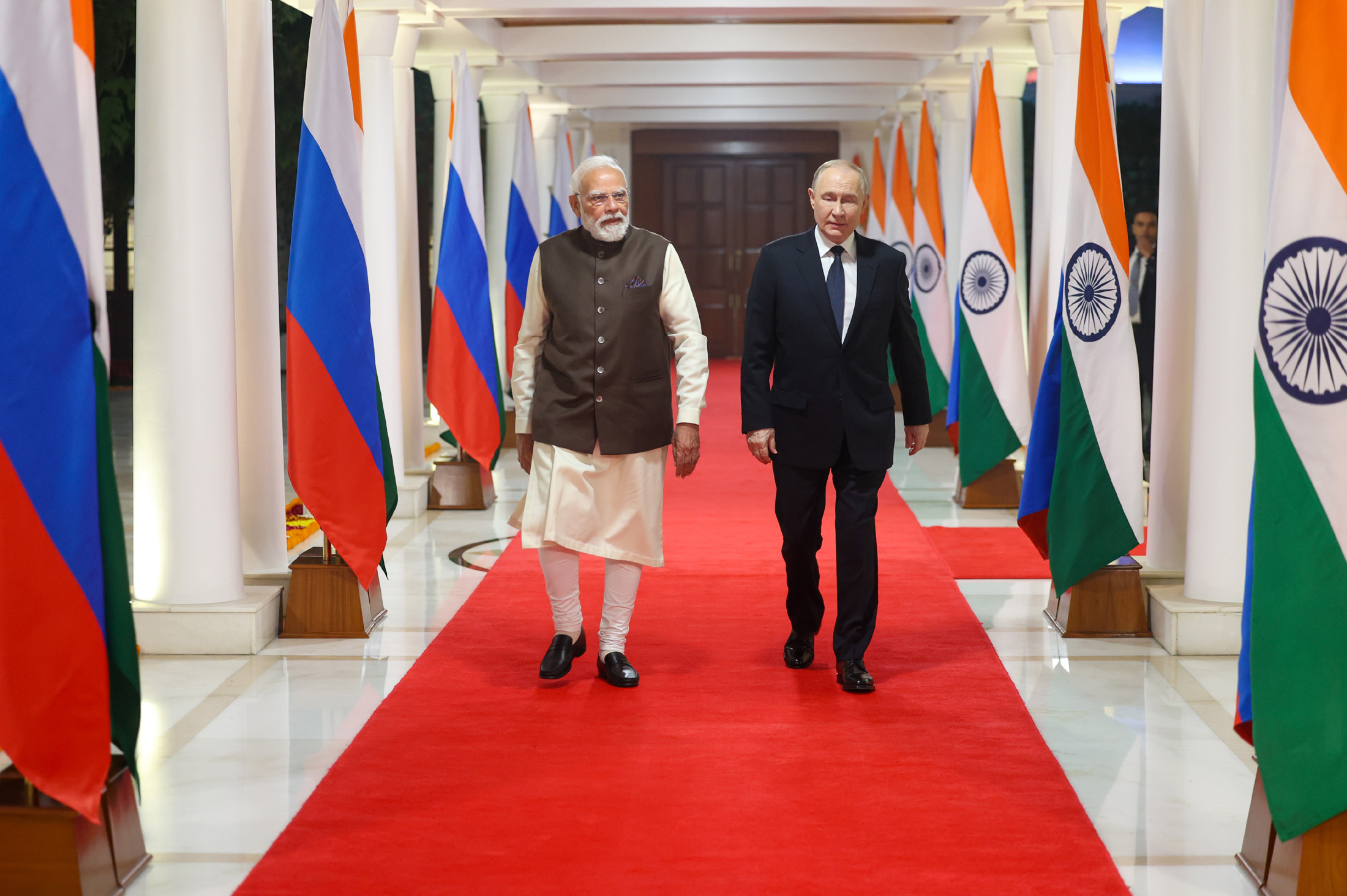 President and Prime Minister of Russia and India