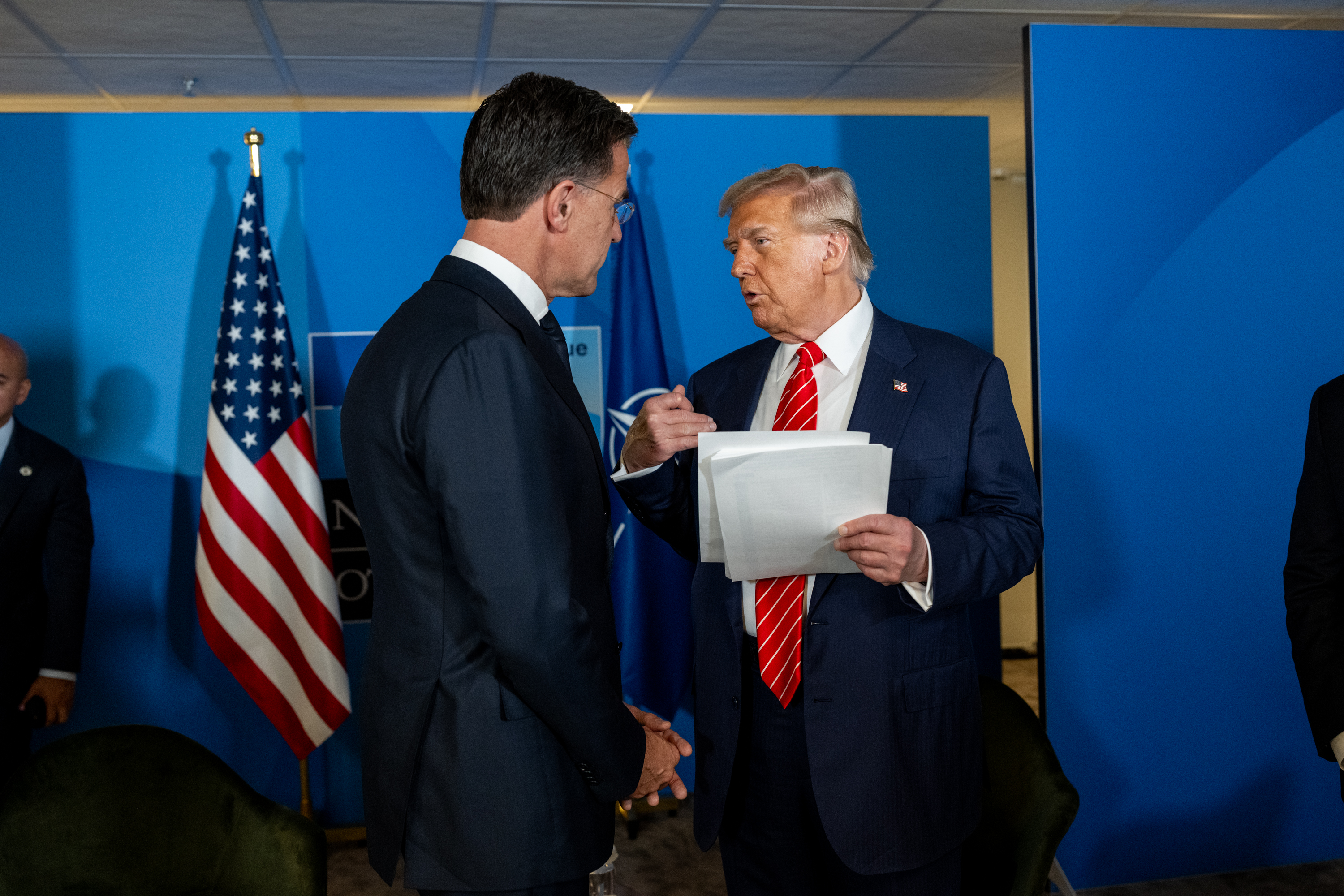 Mark Rutte and Donald Trump; Greenland Framework Deal